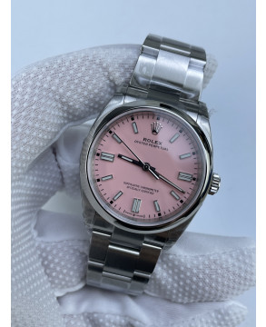 (준비완료/특급배송)NO.2956/VS공장 롤렉스 오이스터퍼페츄얼 36미리 핑크 다이얼