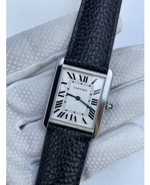 (준비완료/특급배송)NO.3142/ K11공장 까르띠에 탱크솔로 27MM 악어가죽